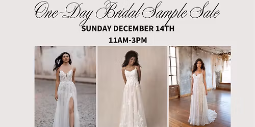 Say Yes For Less One-Day Bridal Sample Sale