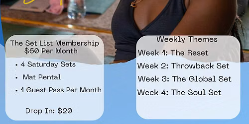 Copy of The Saturday Set | R&B Yoga Experience