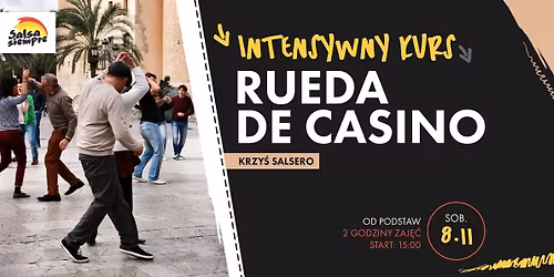 Intensywny kurs-Rueda de casino od podstaw!