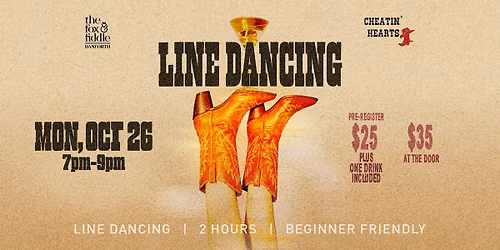 Line Dancing Night at The Fox & Fiddle Danforth