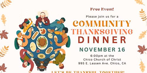 Community Thanksgiving Dinner