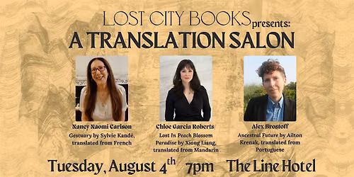 Lost City Books 2026 Translation Salon
