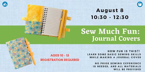 Sew Much Fun: Journal Covers