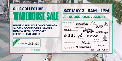 Melbourne Warehouse Sale (Eastern Suburbs)