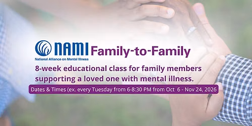 NAMI Family-to-Family Education Class