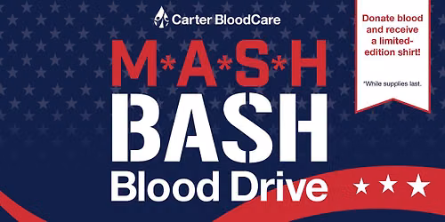 2026 MASH BASH BLOOD DRIVE-MARSHALL