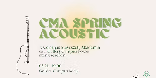 CMA Spring Acoustic