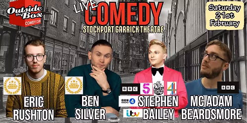 SATURDAY 21ST FEBRUARY - LIVE COMEDY