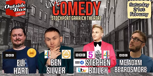 SATURDAY 21ST FEBRUARY - LIVE COMEDY