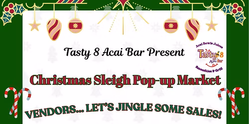Christmas Sleigh Pop up Market