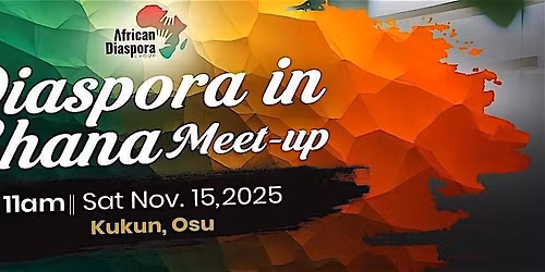 Diaspora in Ghana Meet-Up: Brunch 'n Bonds