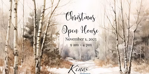 Christmas Open House '25