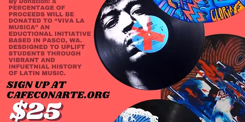 Paint & Sip: Vinyl Painting