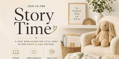 Story Time at Crate & kids