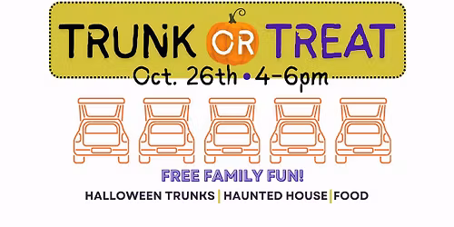 Trinity's Trunk or Treat Event!