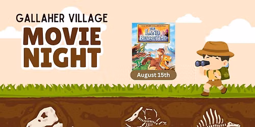 The Land Before Time at Gallaher Village Square\ud83c\udfac