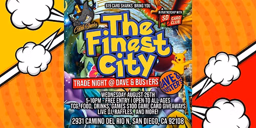 Dave & Buster's Card Show