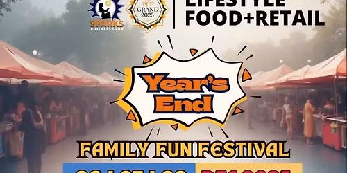PCF Grand 2.0 Year\u2019s End Family Fun Festival! By Sparks Business Club