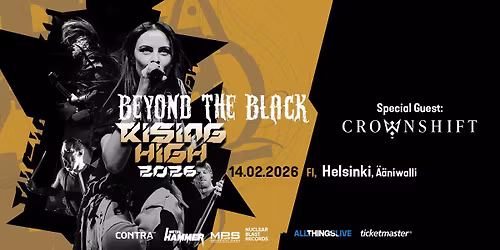 Beyond The Black - 14.2.2026 \u00c4\u00e4niwalli, Helsinki