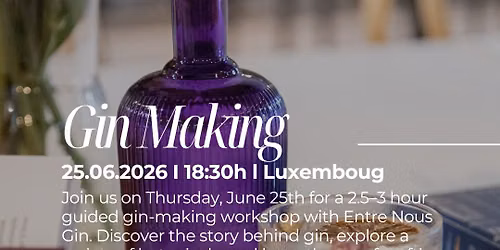 Gin Making Workshop