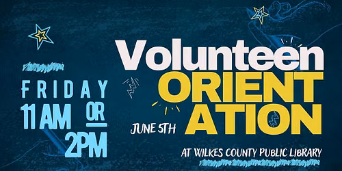 Volunteen Orientation