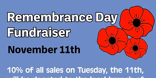 Remembrance Day Fundraiser