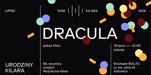 "Dracula" (1992) Coppoli + performance muzyczny - Urodziny Wojciecha Kilara 2026