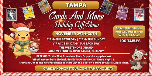Tampa Cards and More Holiday Gift Show