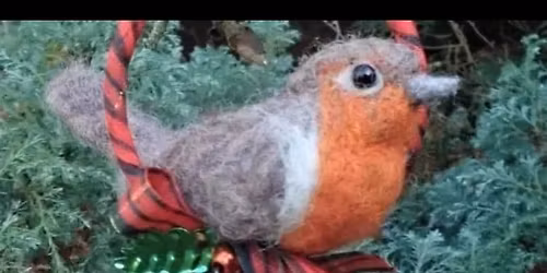Needle Felt Robin Workshop 