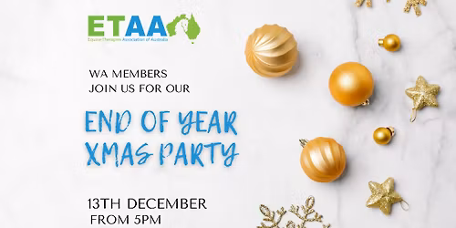 ETAA End of Year Christmas Party (WA)