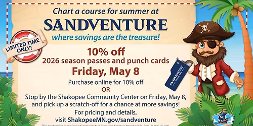 2026 SandVenture Sale