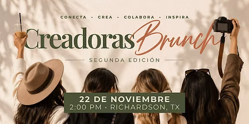 Creadoras Brunch: Segunda Edici\u00f3n