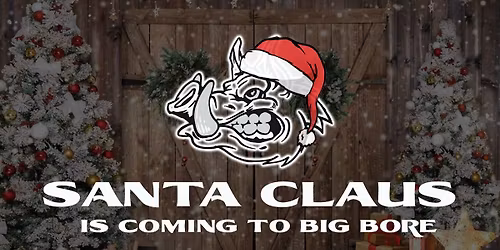 Santa & Cocoa Bar in "The Shed"