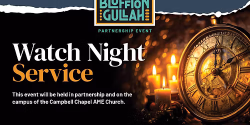 Watch Night Service on the campus of the Campbell Chapel AME Church