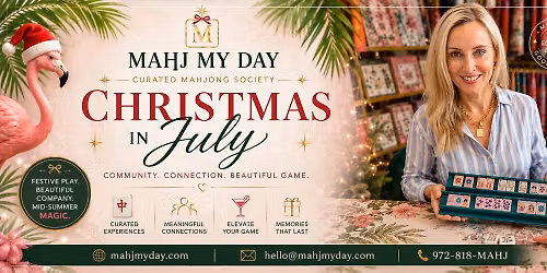 \ud83c\udf84\u2728 Christmas in July Mahjong \u2728\ud83c\udf84