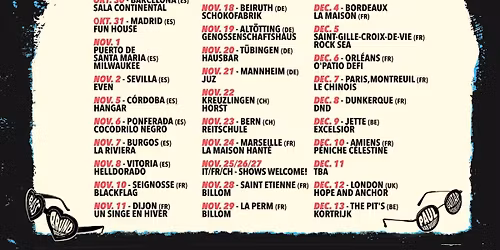 THE COVIDS \/\/ THE BRUNETTES \/\/ 10 \u20ac