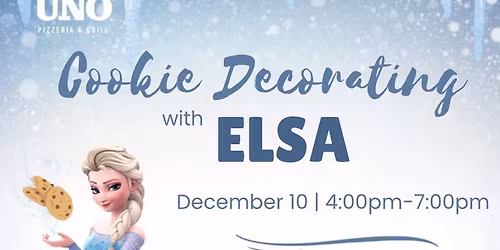 Cookie Decorating with Elsa