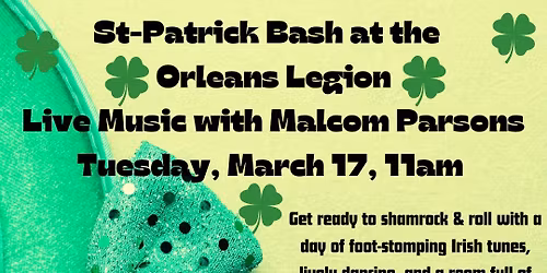 St Patrick Bash 2026