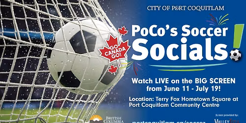 PoCo's Soccer Socials: Canada vs Bosnia and Herzegovina