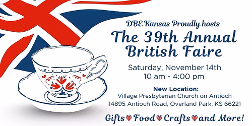 The 39th Annual British Faire and Tea