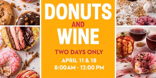 Donuts and Wine Pop Up Days