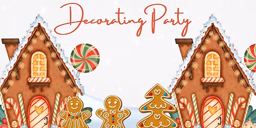 Gingerbread House Decorating Party