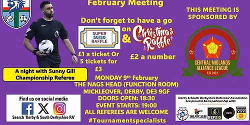 A night with the first British Asian Referee