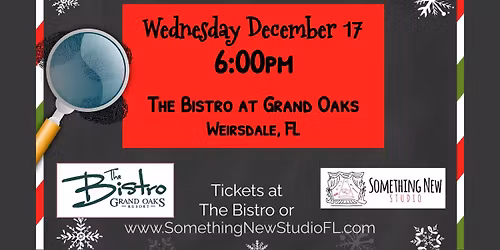 Jingle Bell Ruckus an Interactive CHRISTMAS Murder Mystery Dinner Event