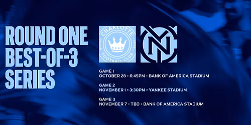 Parking MLS Cup Round 1: Charlotte FC at New York City FC (Game 2, Home Game 1)