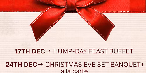 Christmas Eve Set Banquet + a la carte