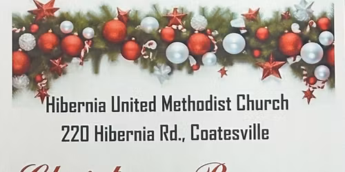 Hibernia UMC Christmas Bazaar and Silent Auction
