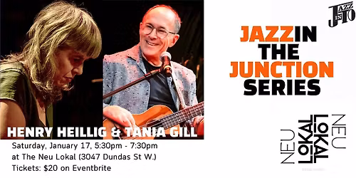 Henry Heillig and Tania Gill at The Neu Lokal!