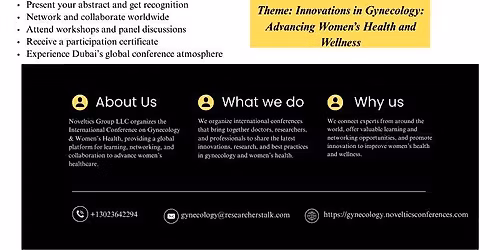 3rd International Conference on Gynecology and Women's Health