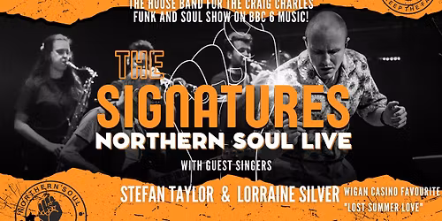 The Signatures - Northern Soul Live